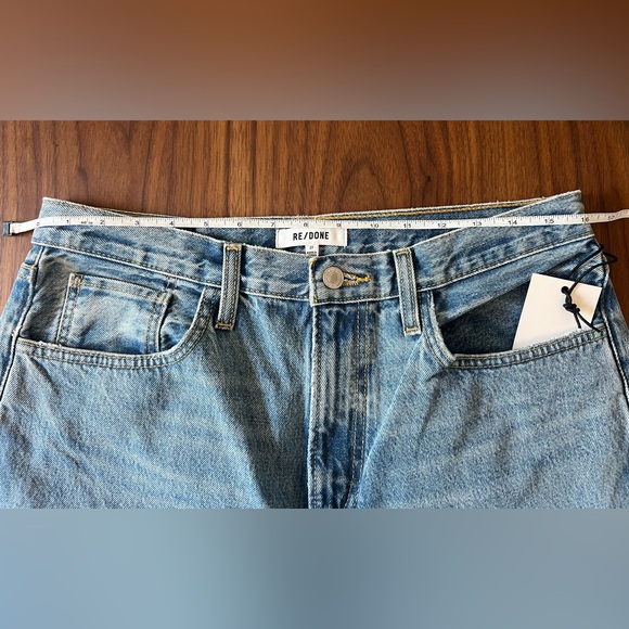 Re/Done - The Shortie Jeans NWT Size 27 - Picture 8 of 13